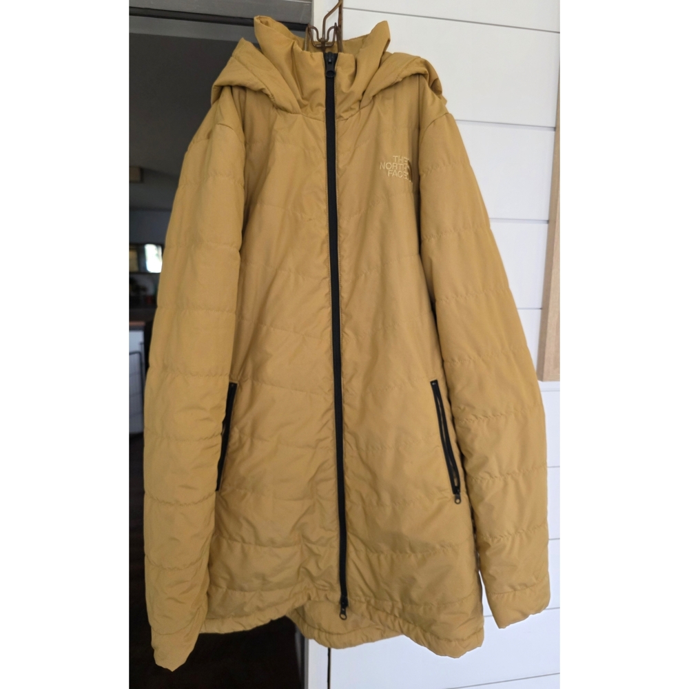 The North Face Tan Hooded Jacket